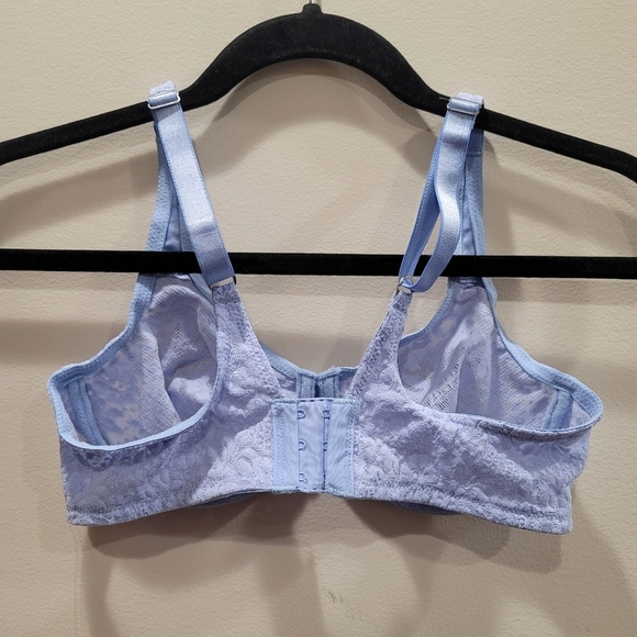 Wacoal Full Figure Halo Lace Underwire Bra - Sz 34C US/UK - Picture 3 of 11